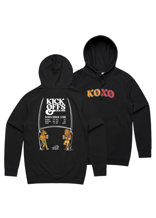 Down Under Tour - Black Hoodie